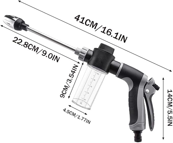 Hose Hawk Pro, Hose Hawk Pro Pressure Washer, Three Spray Modes, Universal and Easy to Install, Effortless Dirt & Stain Removal (1PC)