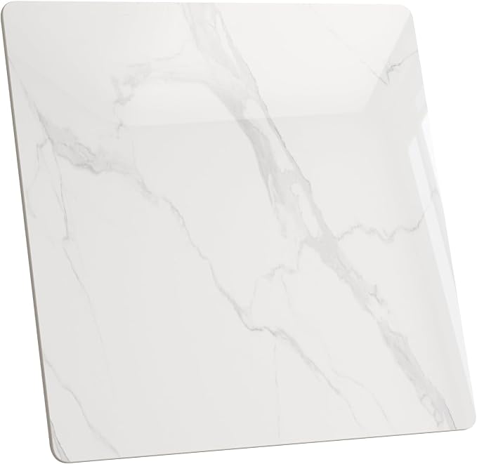 39.3" Sintered Stone Square Table Top - Durable Replacement Desktop for Dining Table, Indoor/Outdoor All-Season Use in Home, Office, Pub.
