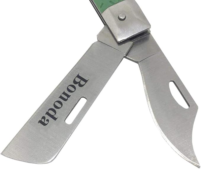 Bonoda Grafting Tools, Fruit Trees Gardening Grafting Pruning Cutting Seedling Budding Knife