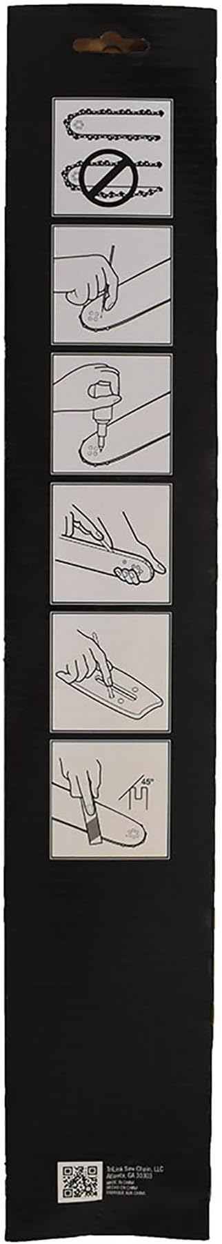 Trilink R2632081-4025TP BAR 20in RSN .325 .063 81DL, Black