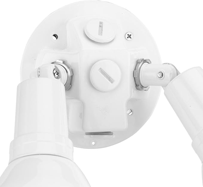 Progress Lighting 2-Light Adjustable Swivel Flood Light, Outdoor, P5203-30, White
