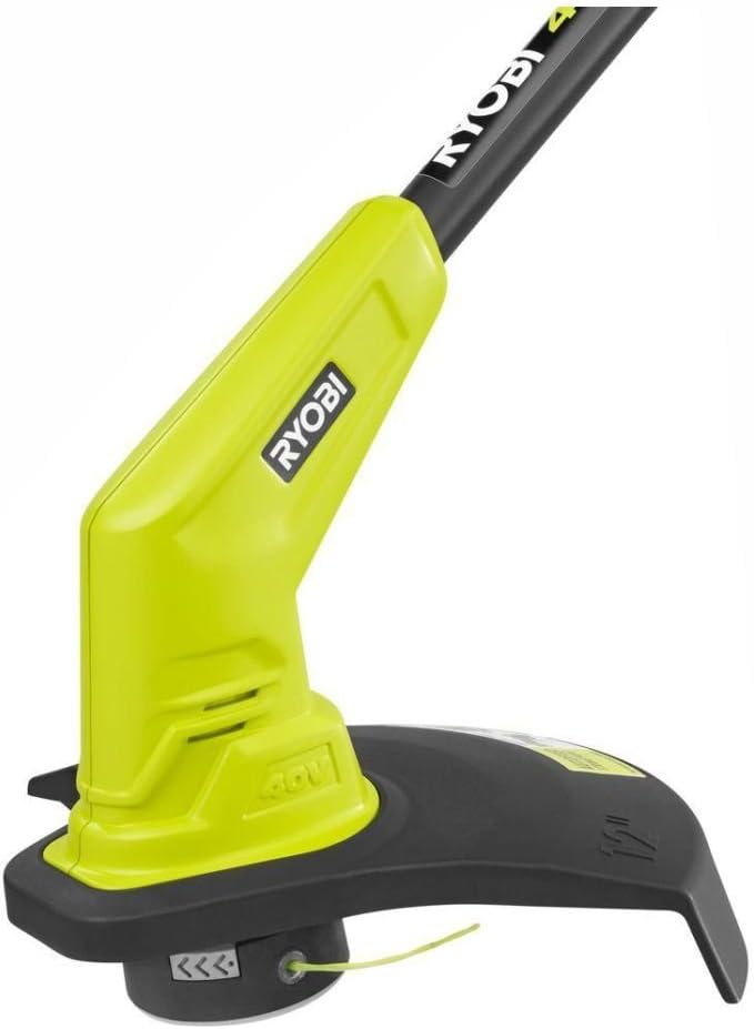 Ryobi RY40204 40-Volt Lithium-Ion Cordless String Trimmer - Battery and Charger Not Included (Renewed)