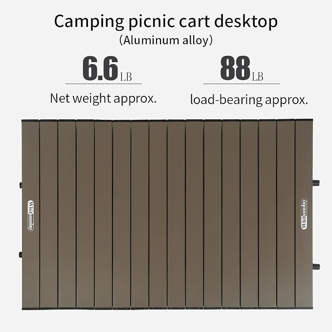 Whitsunday Outdoor Folding Table for Moko Series 36.2 * 19.6 inch (Sand Desert)
