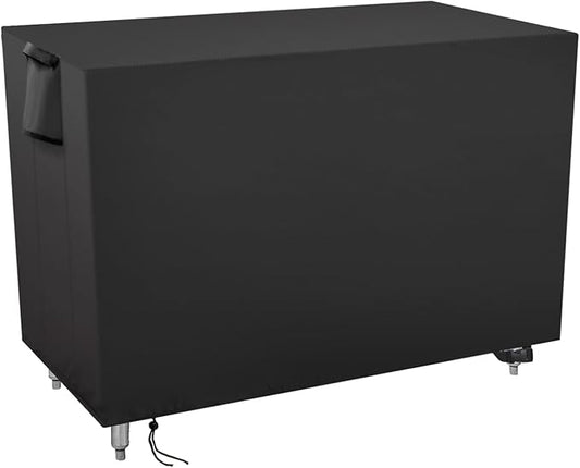 Outdoor Prep Table Cover 32 Inch,Waterproof Patio Outdoor Stainless Steel Metal Grill BBQ Table Cart Cover Dustproof Windproof All Season Pretection for Outdoor Table - 32 x 20 x 44 Inch