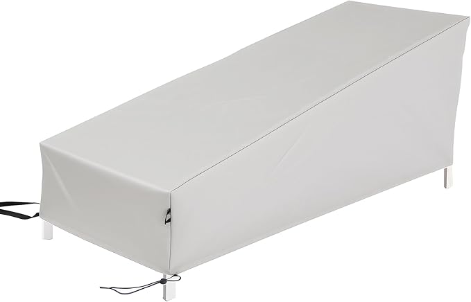 Patio Chaise Lounge Cover, Waterproof Lounge Chair Covers, Heavy Duty Patio Furniture Covers for Outside, Pool， Lounge Chair, Lawn Bench Furniture 76Lx28Wx30H inch