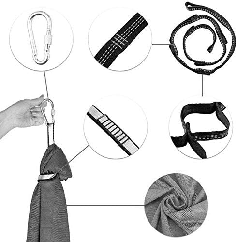 Kids Swing Hammock for Autism ADHD ADD Up to 100kg Sensory Child Elastic Parcel Steady Seat Cuddle Swing (Color : Gray, Size : 150 x 280 cm (L x W).)