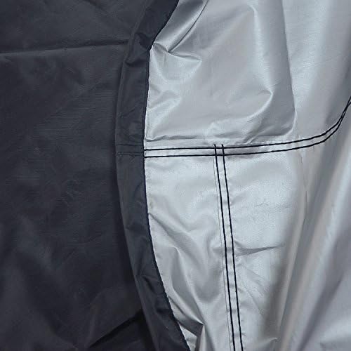 FLR 78x62x27in Patio Table Cover Veranda Rectanguler Black Waterproof Outdoor Dinner Protector Dust-Proof Table Desk Cover Furniture Covers with Storage Bags for Garden Outdoor Indoor Furniture Table