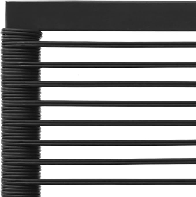 3 Piece Patio Lounge Set Black and Gray Poly Rattan, Outdoor Patio Sectional, Outdoor Sofa Set, Furniture Conversation Sets, Outdoor Porch Furniture for Balcony, Yard