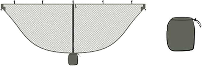 NOBRIM Camping Hammocks Mosquito Net Net Lightweight Portable 2 Person Hammock Fast and Easy Set Up for Outdoor Furniture