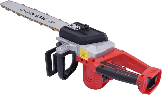 Chainsaw Mini Hand Saw 6" Handheld Mini Chainsaw Cordless Electric Chainsaw Portable Battery Powered Chainsaws Tree Saw- CHAINSAW ONLY, BATTERY AND CHARGER NOT INCLUDED