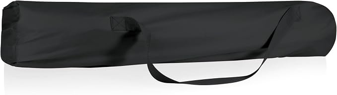 ONIVA - a Picnic Time Brand Travel Portable Soft Top Folding Table for Camping and Outdoors with Carry Bag, (Black) 6 x 6 x 43