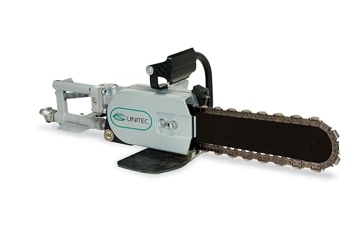 Part # CS 536664-3: Air Diamond Chain Saw, with 20" guide bar & 33 segment chain, Wt: 36 lbs.