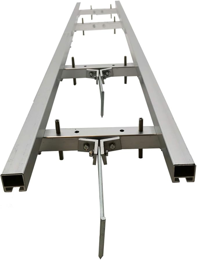 6 FT Rail Mill Guide System 2 Crossbar Kits Work with Chainsaw Mill
