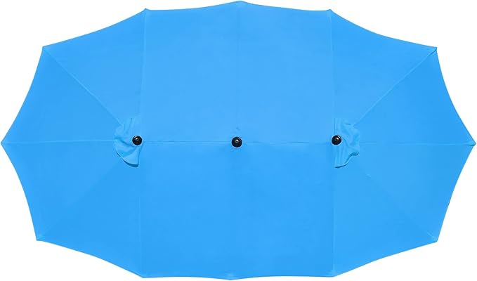 Yescom Patio Umbrella Replacement Outdoor Canopy Beach Backyard Market Table Top Cover