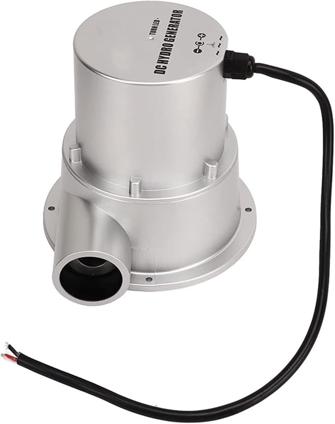 36W/50W/100W Hydroelectric Generator, Portable Micro Hydro Generator for 12V Battery Charging, Small Permanent Magnet Outdoor Water Turbine Generators(100W)