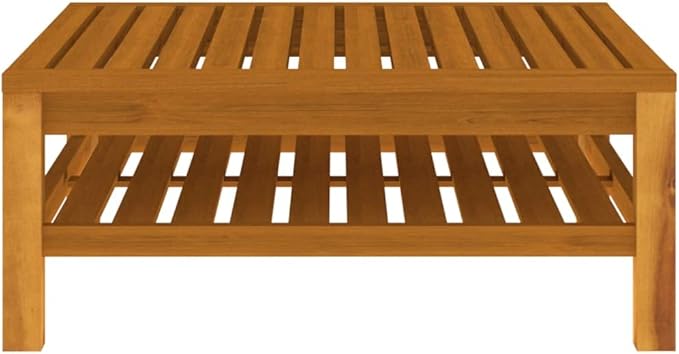 Patio Lounge Set with Cream Cushion,Patio Furniture Sets,Patio Conversation Sets,Outdoor Furniture Sets,for Garden,Backyard,Outdoor,5 Piece Solid Acacia Wood