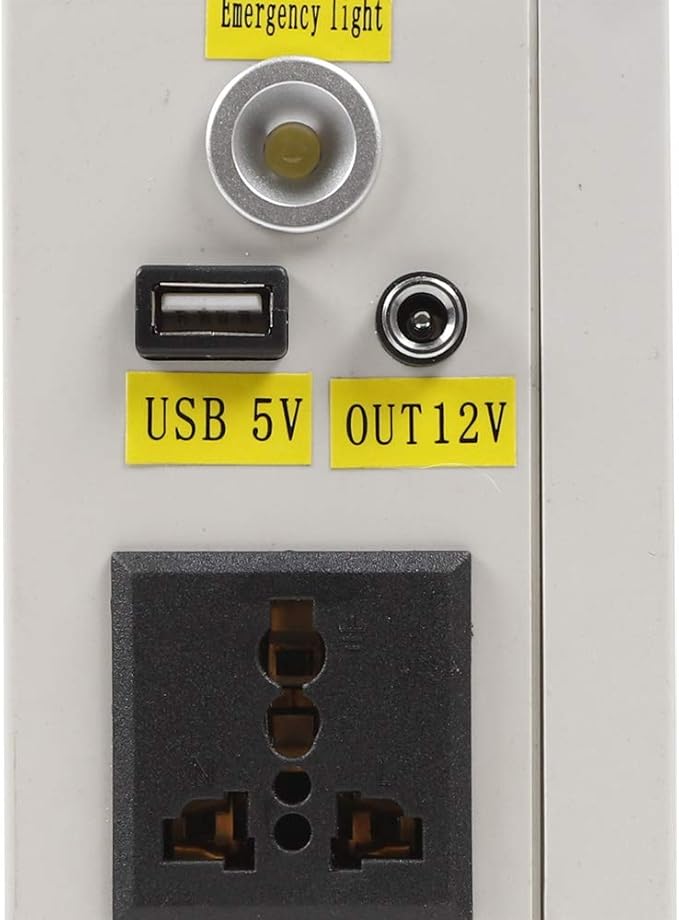 Hand Crank Generator, Portable Foldable Emergency Power Bank, 150w 7.9 * 4.7 * 2.4In Aluminum Alloy Inverter Generator, Camping Power Station for Mobile Phone Laptop Car etc