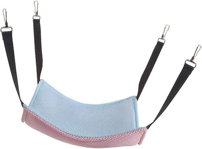 Agatige Cat Hanging Hammock, Breathable Mesh Pet Hammock Bed Soft Pet Swing with Hooks for Cats Ferret Puppy Rabbits Small Animals Summer Rest (27×27cm)