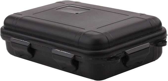Dry Box, Container Storage Containers Shockproof Plastic Survival Container Carry Box Camping Sealed Dry Box for Fishing Camping Hiking (Large Size)