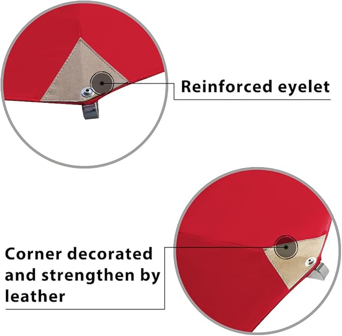 EliteShade USA 10-Year-Non-Fading 11ft 3-Tier Market Patio Umbrella, Commercial Grade Outdoor Table Umbrella with Cylinder Push-Up, Windproof & UPF 50+ UV Protection, Heavy Duty Ventilation for Garden, Deck, Pool, Backyard, Beach & Bistro, Logo Red