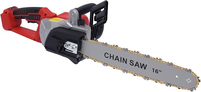 Chainsaw Mini Hand Saw 6" Handheld Mini Chainsaw Cordless Electric Chainsaw Portable Battery Powered Chainsaws Tree Saw- CHAINSAW ONLY, BATTERY AND CHARGER NOT INCLUDED