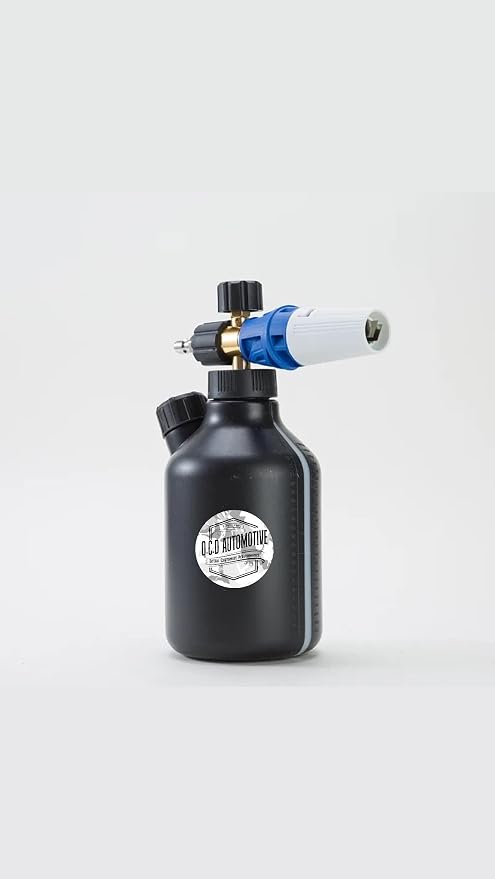 Foam Cannon | Unique Side Fill | Professional Pressure Washer Attachment (Up to 4500 PSI) - Optimal for Superior Car Cleaning