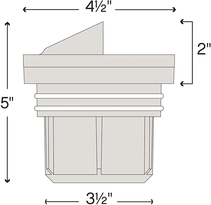 Hinkley Landscape Lighting Shielded Well Light – Highlights Important Landscape Features and Surfaces and Increases Home Security, Bronze Finish with Shield Cover to Protect Light, 15708BZ