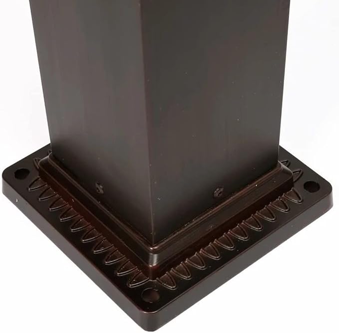 Brown Outdoor Lawn Lights Glass Shade E27 Path Lights IP65 External Waterproof Yard Lamps Outside Lighting Fixture Compatible with Garden Landscape Deck Driveway Pathway Porch Patio ,chandelier lighti