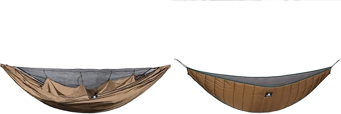 OneTigris Hideout Hammock Underquilt + KOMPOUND Camping Hammock