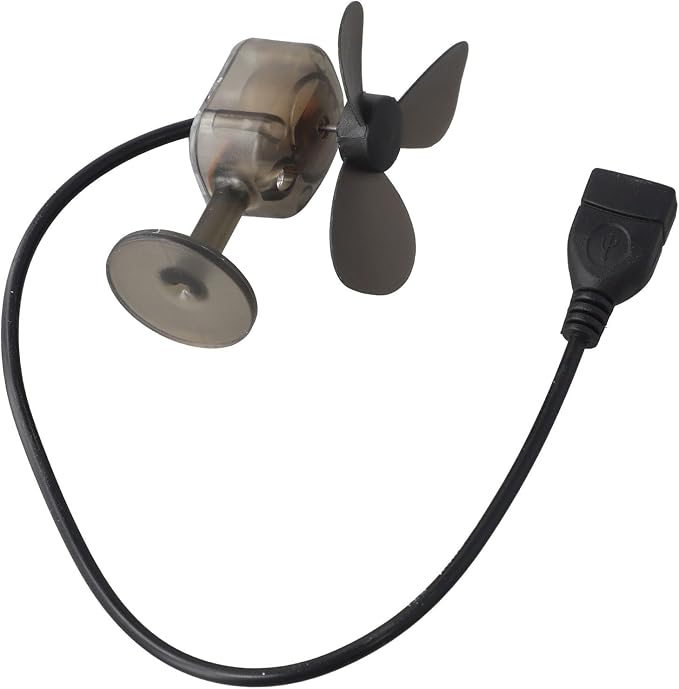 Wind Turbine USB Power Generator 5W Wind USB Generator For Outdoor Charging On Bike, Car, Electric Vehicle, Camping, And Mobile Devices