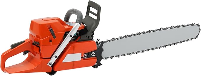 71CC 28" Gas Chainsaw Gas Powered Chainsaws Handheld Cordless Petrol Gasoline Chain Saw for Wood Cutting, Tree Stump Trimming