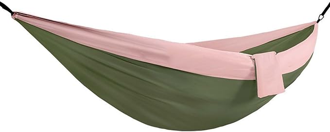 YSUEFIJO Relaxing Camping Hammock, Outdoor Hammock Perfect for Travel Or Backyard, Hanging Hammock Lightweight and Portable, Easy to Hang, Comfortable Lounge, Weight Capacity 300kg