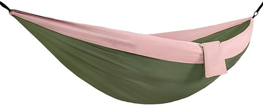 YSUEFIJO Relaxing Camping Hammock, Outdoor Hammock Perfect for Travel Or Backyard, Hanging Hammock Lightweight and Portable, Easy to Hang, Comfortable Lounge, Weight Capacity 300kg