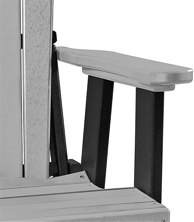 OS Home and Office 516LGB-K Double Balcony Height Glider with Center Table
