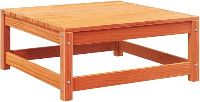Outdoor Sectional Sofa Pine Brown 27.6x82.7x26.4 in Modular Patio Couch for Small Balcony Deck or Garden
