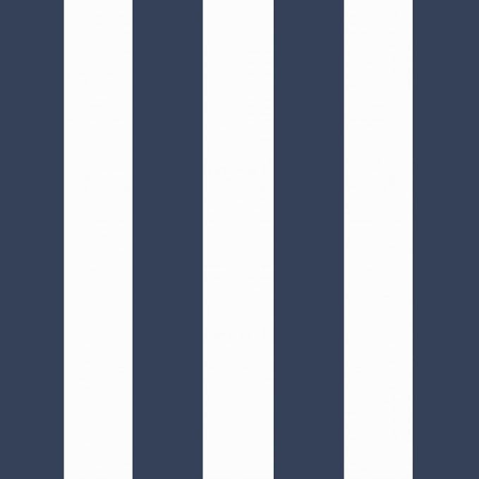 Arden Outdoor Deep Seat Cushion Set, Foam, 24x24, Blue Cabana Stripe | 2-Pack, Sofa, Couch, Conversation Set, Premium High-Density Foam, Never Flattens, Mold and Mildew Resistant