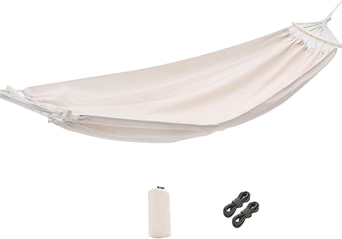 BNEI Garden Hammock - Portable Outdoor Hammock, Anti-tip, 200kg Load Capacity, Multiple, Suitable for Patio, Outdoor and Park use (1 People-B)