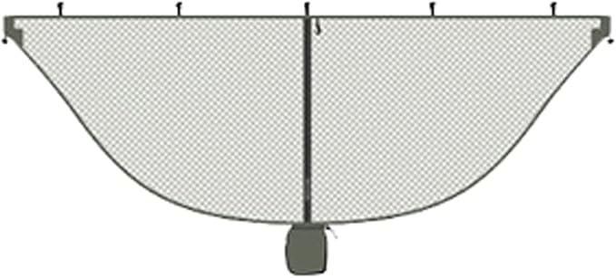 NOBRIM Camping Hammocks Mosquito Net Net Lightweight Portable 2 Person Hammock Fast and Easy Set Up for Outdoor Furniture
