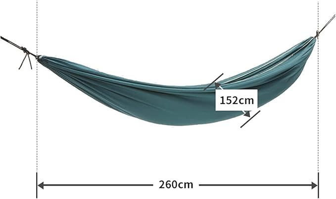 Camping Hammock, Outdoor Hammock Portable Large Hammock for Patio Yard Garden Multiples with Carrying Bag, Load Capacity Up to 200 Kg(D)
