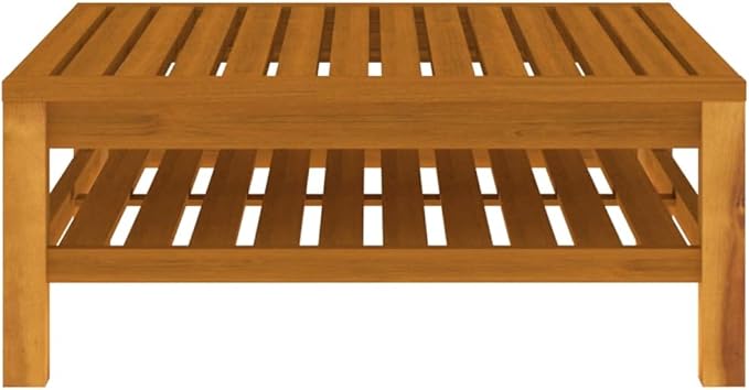 Patio Lounge Set with Cream Cushion,Patio Furniture Sets,Patio Conversation Sets,Outdoor Furniture Sets,for Garden,Backyard,Outdoor,5 Piece Solid Acacia Wood