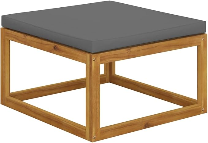 Patio Lounge Set with Cushion,Outdoor Patio Furniture,Outdoor Chat Conversation Set,Garden Furniture Sets,for Patio,Backyard,Garden,Outdoor,4 Piece Solid Acacia Wood