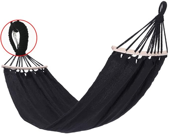 MaGiLL Hammock Outdoor Anti-Rollover Children Adult Sleeping Home Student Dormitory Balcony Park Swing Hammock (Color : B, Size : 200 * 80cm) (A 200 * 80cm)