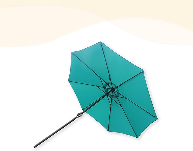Goodgoods 9ft Patio Umbrella Replacement Canopy Market Umbrella Top Outdoor Umbrella Canopy (2pcs/package)