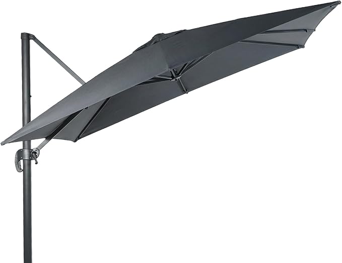 BPS 10'x10' Cantilever Umbrella Replacement Canopy for 8 Ribs Square Offset Umbrella, Outdoor Canopy Replacement for Patio Parasol, Canopy Only