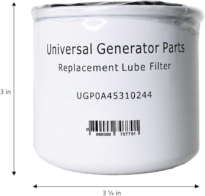 Replacement Parts Kit – 6172-32kw to 45kW 2.4L Liquid-Cooled Generators – Includes Oil Filter, Air Filter & Spark Plugs – Enhanced Performance - Reliable Operation of Engine