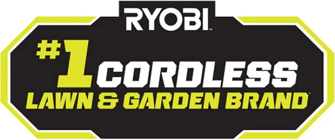 RYOBI RY40PW01DG9 1,500 PSI 1.2 GPM 40-Volt Cold Water Cordless Electric Pressure Washer with Two 5.0 Ah Batteries and Charger Included