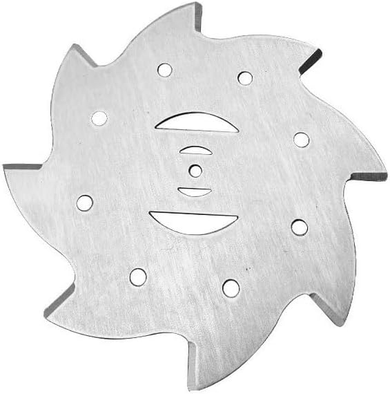 6" Eight Corners Carbide Carbide Tipped Weed Wacker Blade, 4" Brush Cutter Blade for Weedeater, Metal Cutter Blades Replacement Suitable for Most Electrical Weed Wacker stringless Weed Eater