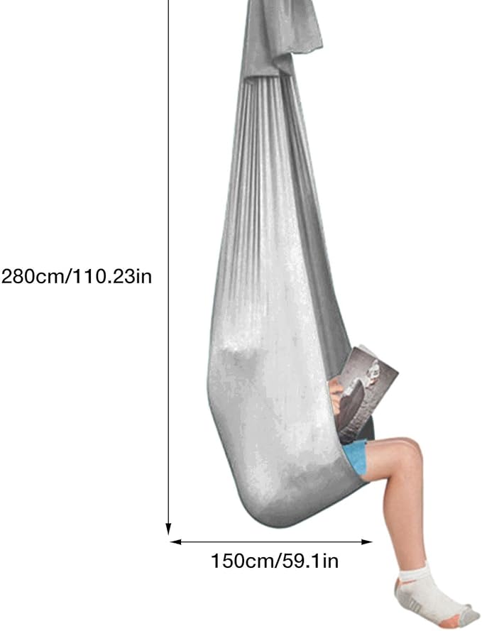Shakven Extra Sturdy Sensory Swing for Kids | Super Cuddle Indoor Swing,Ther apy Swing Hammock for Child & Adult with Au tism, ADHD, Aspergers, Sensory Integration