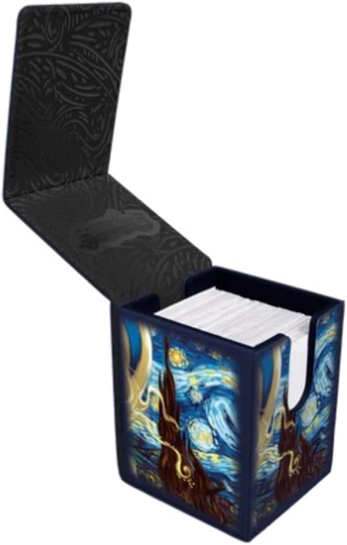 Ultra Pro - Jasmine Becket-Griffith Alcove Flip Deck Box for Tate Licensing, Premium Fantasy Art Gaming Accessory Magnetic Closure Deck Box Artist Collaboration Merchandise