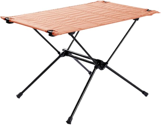 Folding Outdoor Dining Table, Rectangle Garden Table Tempered Glass Top with Parasol Hole Garden Lawn Backyard,B